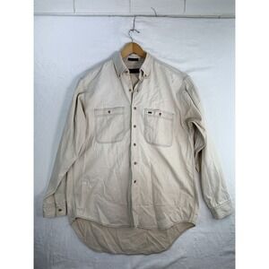 Vintage Colours by Alexander Julian Shirt Mens Medium Button Up Workwear 90s